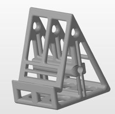 6 Inch Mobile Holder 3D Printer Model