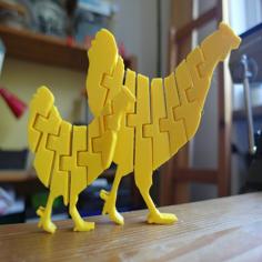 Lucky Chicken 3D Printer Model