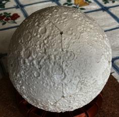 3D Moon Puzzle 3D Printer Model