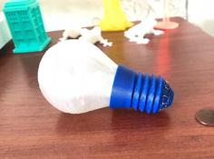 Homemade Light Bulb 3D Printer Model