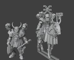 Khorne Exalted Champion 3D Printer Model