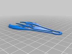 Star Wars Bookmark Jedi Logo 3D Printer Model