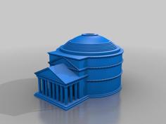 Pantheon Of Rome 3D Printer Model