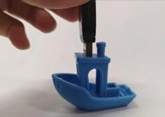 3DBenchy Porta USB/MicroSD 3D Printer Model