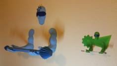 Wall-mounted Tool / Pen Holder 3D Printing Guardian 3D Printer Model