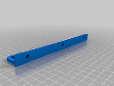 Magnetic Under Shelf Cable Hanger / Hook 3D Printer Model