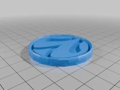 Euroleague Logo Keychain 3D Printer Model