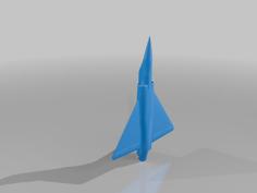 Dassault Mirage 2000 3D Printer Model