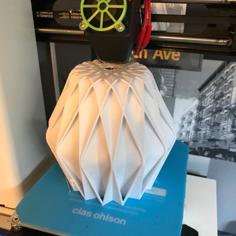 Abstract Reality – Lamp (110x110x110 Mm) 3D Printer Model