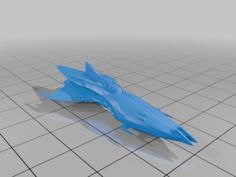 Gamilon Carrier Spacecraft 3D Printer Model