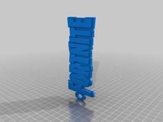 Fortnite Keychain 3D Printer Model