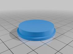 Ford Focus MK1 Rear Wiper Delete Cap 3D Printer Model