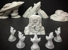 Roadside Shrine To Vanys (15mm/18mm/28mm Scale) 3D Printer Model