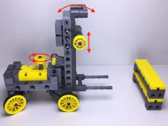 Kbricks Forklift 3D Printer Model