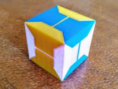 The Expanding Box Puzzle (6 Identical -easy To Print- Pieces) 3D Printer Model