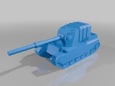 FV4005 Stage 2 183mm Tank Destroyer 3D Printer Model