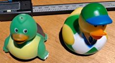 Rubber Ducky Salt-Pepper Shakers 3D Printer Model