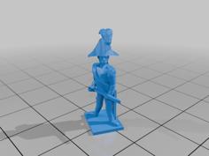 1-100 French 1807 General Officers 3D Printer Model