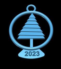 Christmas Tree Tree Ornament 3D Printer Model