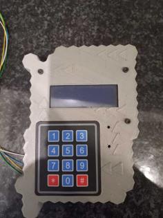 Keypad 2004A Top Final Seperate 3D Printer Model