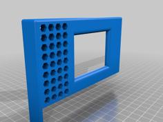 Lk4 LCD Top Rail Relocation 3D Printer Model