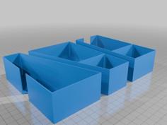 Flatiron Board Game Insert 3D Printer Model