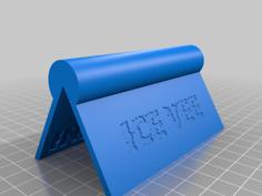 ICE VEE Ice Scraper 3D Printer Model