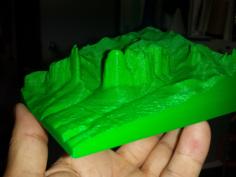 Los Mallos De Riglos 3D Printer Model