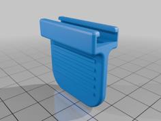 Window Pleat / Blind Holder / Clip-on Handle 3D Printer Model