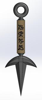 Minato Kunai 3D Printer Model