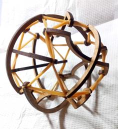 Laser Cut Sphère élastiques Arcs