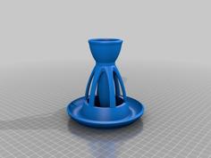 Single Flower Vase 3D Printer Model