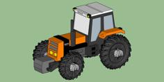 Tracteur Renault TX 3D Printer Model