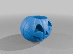 Jack O Lanter Witch Hat 3D Printer Model