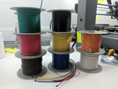 Stacking Wire Spools 3D Printer Model