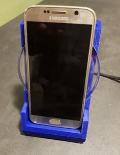 Support Chargeur Sans Fil Samsung S6 S7 3D Printer Model