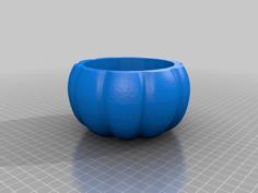 Pumpkin Planter 3D Printer Model