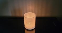 Tealight Candle Holder 3D Printer Model