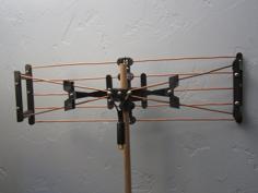 Small HDTV UHF Antenna 3D Printer Model