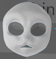 Kemono/Kigu Mask Base 3D Printer Model