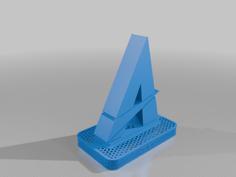 Atomstack Logo Statue | Laser Cut 3D Printer Model