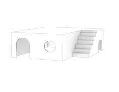 Hamster House 3D Printer Model