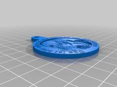 Stromberg Lithophane Keychain 3D Printer Model