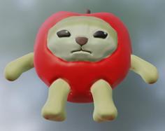 Capple (cat + Apple) 3D Printer Model