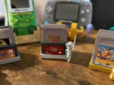 Link Gameboy Cartridge Stand 3D Printer Model