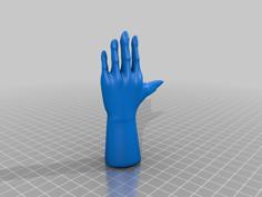 Basic Hand 3D Printer Model