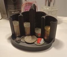 Монетница для рублей (Coin Organizer) 3D Printer Model