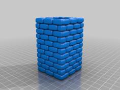 Dice Tower 3D Printer Model