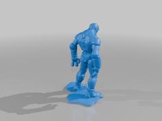 DnD Warforged 3D Printer Model