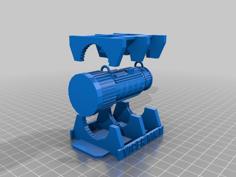 BSG Viper Replacement Jet Engine Storage 3D Printer Model